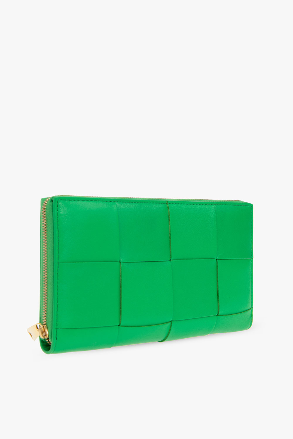 Green Wallet with 'Intrecciato' weave Bottega Veneta - Vitkac Canada